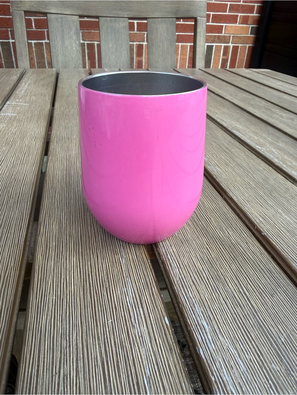 Swig Life Hot Pink Insulated Stainless Steel Stemless Tumbler Cup